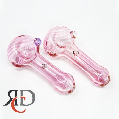 GLASS PIPE PINK COLOR GP3126 1CT